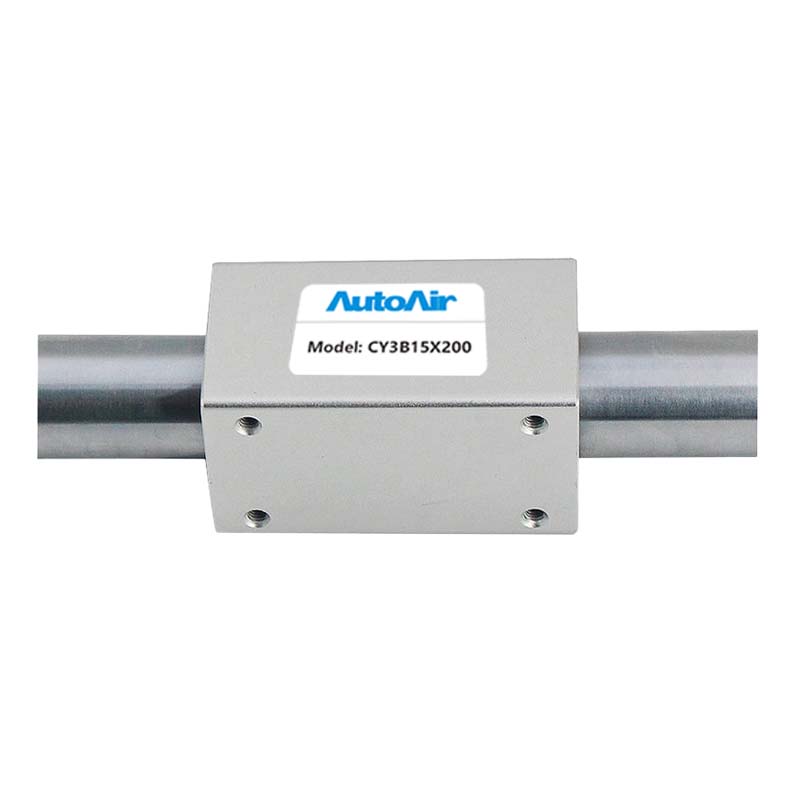 CY3 Series Pneumatic Rodless Cylinders - Magnetically Coupled Rodless Actuators for Industrial Automation