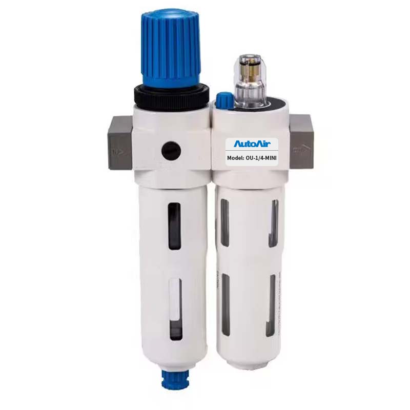 Festo Type Pneumatic Air Pressure Regulator With Gauge