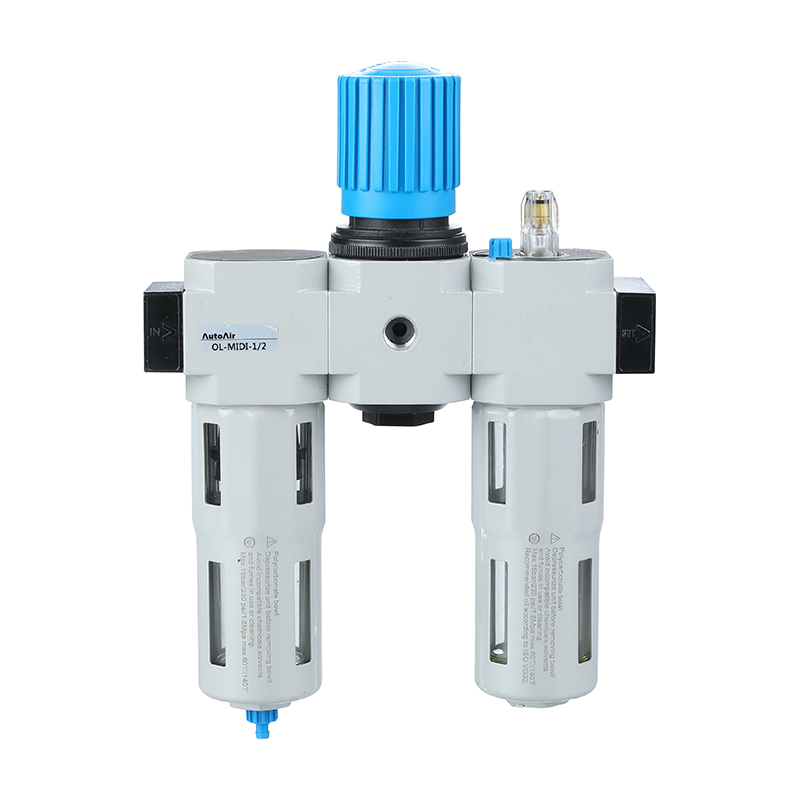 Festo Type Pneumatic Air Pressure Regulator With Gauge