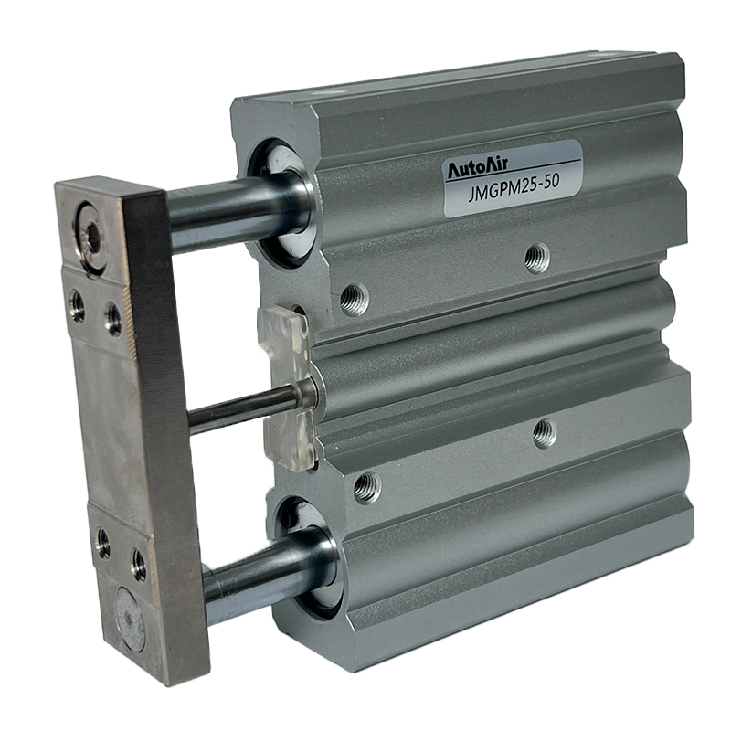JMGP Series Three-Rod Guide Pneumatic Cylinder - Three-Axis Slide Cylinder with Guide Rod for Industrial Applications