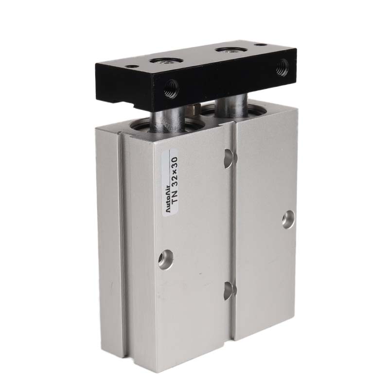 TN Series Double-Shaft Pneumatic Cylinders - China Dual Rod Guided Air Cylinders | Twin Rod Pneumatic Cylinders for Industrial Use