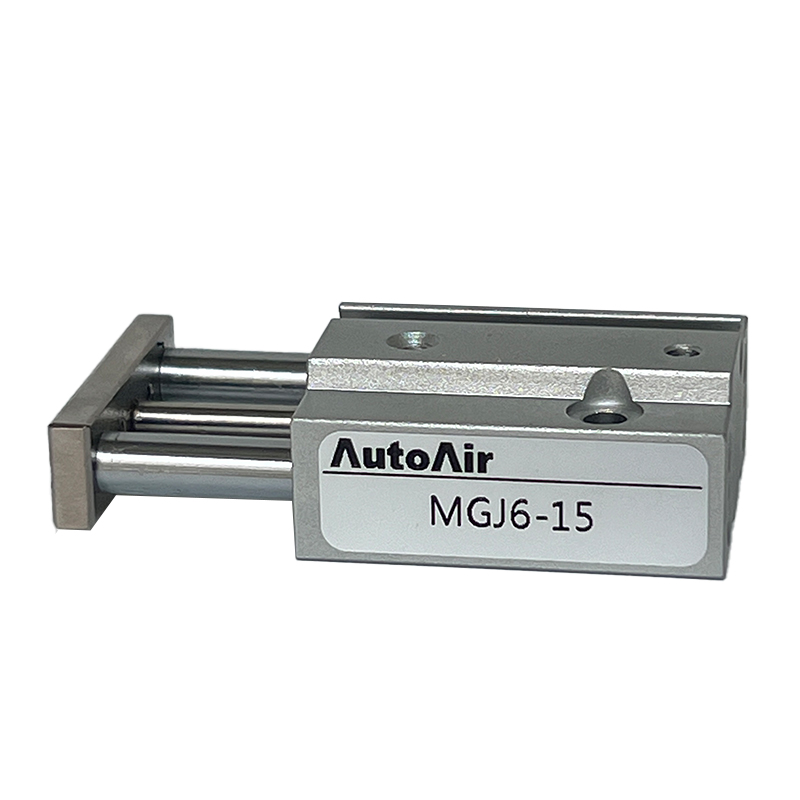 MGJ Miniature Guide Rod Cylinder - Three-Rod Guide Pneumatic Cylinder-Three-Axis Pneumatic Cylinder with Guide Rod