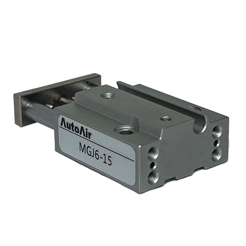 MGJ Miniature Guide Rod Cylinder - Three-Rod Guide Pneumatic Cylinder-Three-Axis Pneumatic Cylinder with Guide Rod