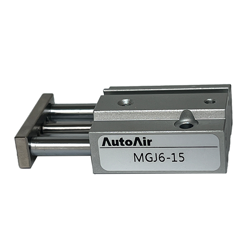 MGJ Miniature Guide Rod Cylinder - Three-Rod Guide Pneumatic Cylinder-Three-Axis Pneumatic Cylinder with Guide Rod