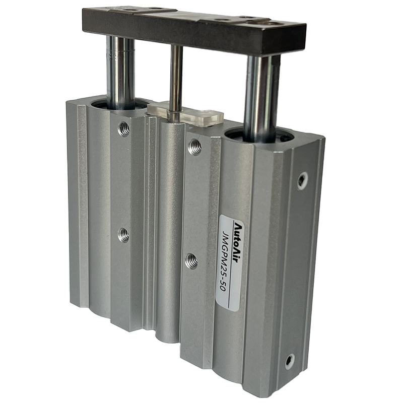 JMGP Series Three-Rod Guide Pneumatic Cylinder - Three-Axis Slide Cylinder with Guide Rod for Industrial Applications