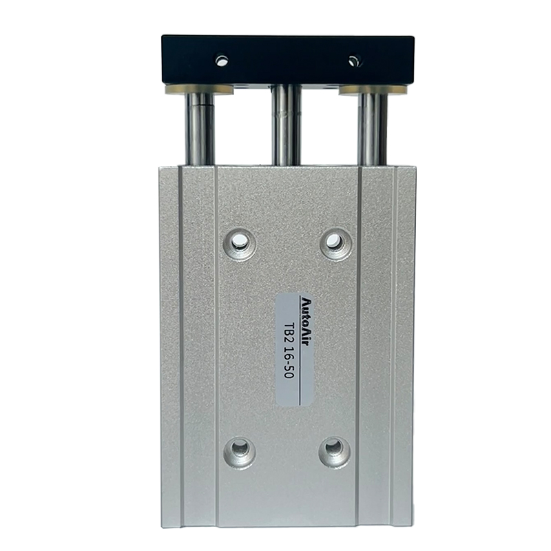 TB Series Three-Rod Guide Pneumatic Cylinder - Three-Axis Slide Cylinder with Guide Rod for Industrial Applications
