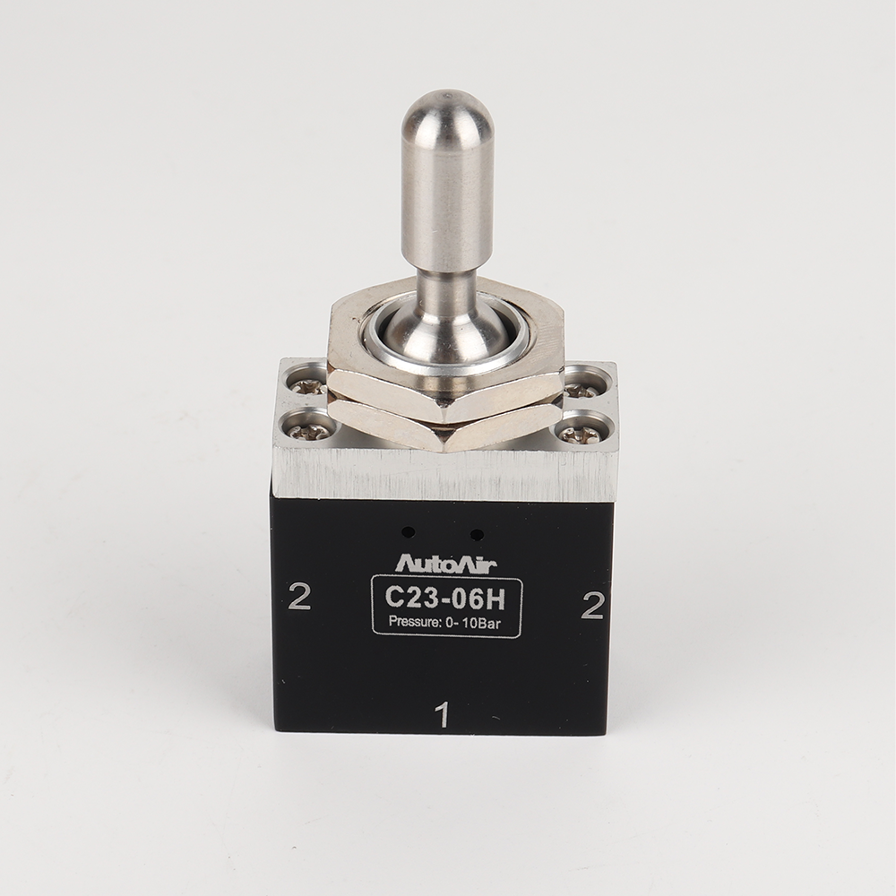 C23-06H C23-06B C23-06A  3Position 5way/ 3way 2position Pneumatic Toggle Valve