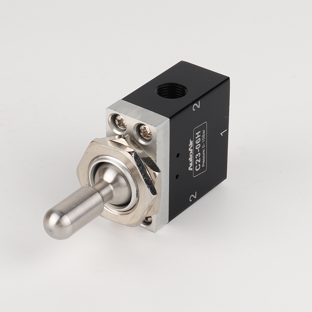 C23-06H C23-06B C23-06A  3Position 5way/ 3way 2position Pneumatic Toggle Valve