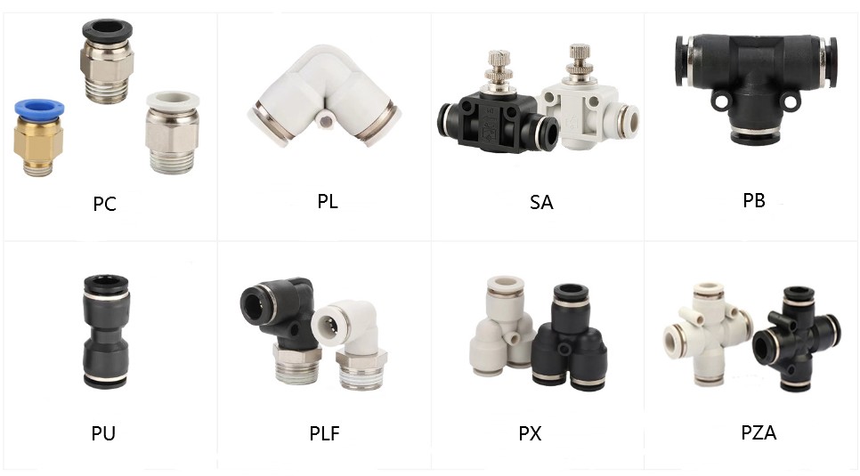 Categories of One-Touch Pneumatic Fittings Categories of One-Touch Pneumatic Fittings
